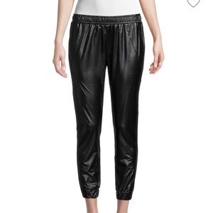 *NWOT* FAUX Leather Jogger Pants